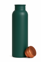 Pure Copper Bottle with Anti-oxidant properties | Matte Forest Green variant