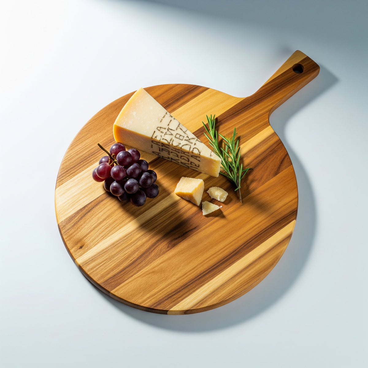 Acacia Wood Round Pizza Serving Board | Large variant